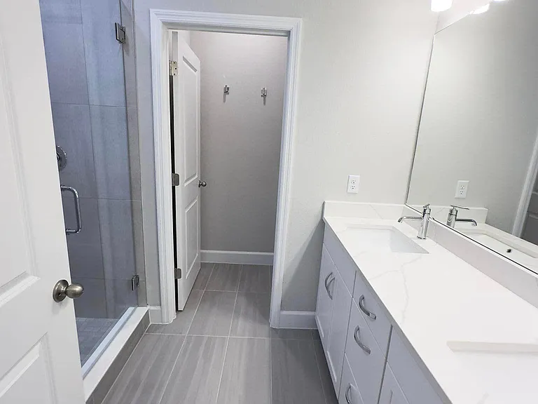 Master bathroom
