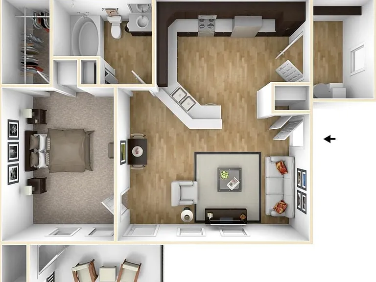 Jamestown Place Apartments Bossier City — Photo 39