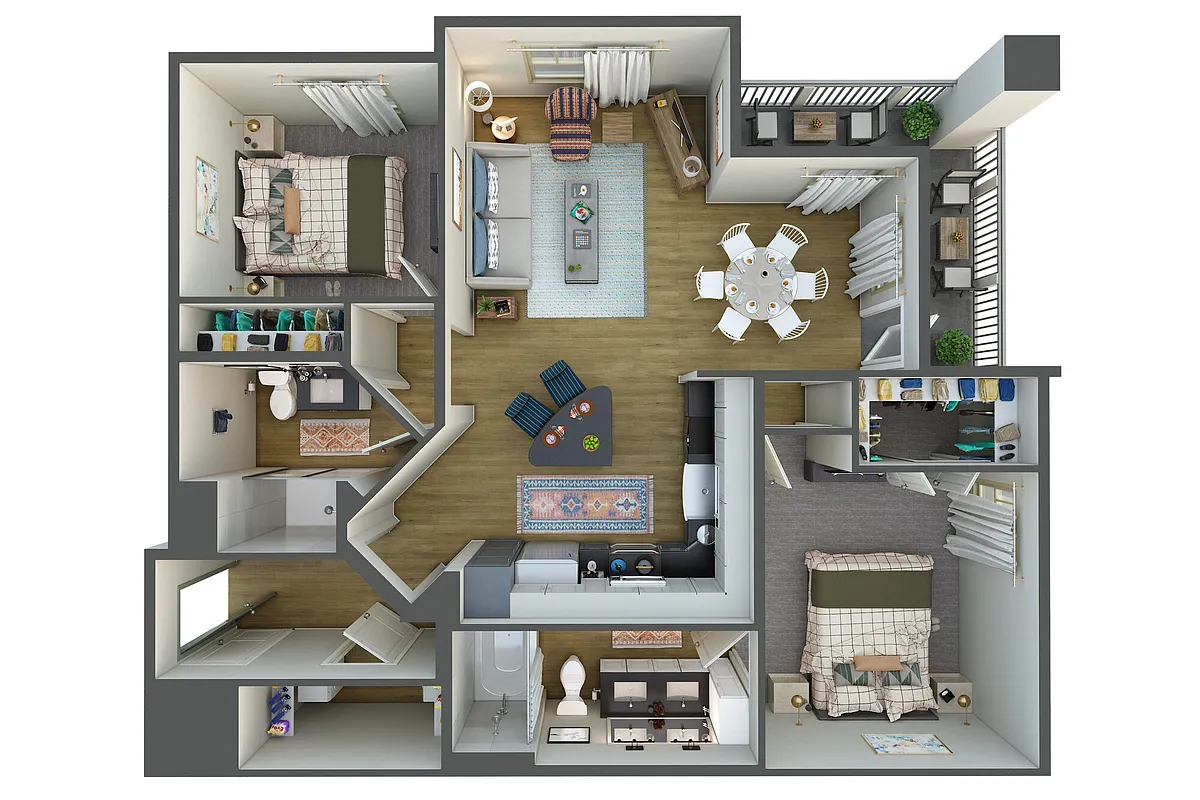 Floor plan B1