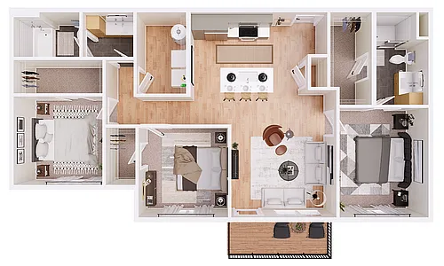 Floor plan Michael-3A