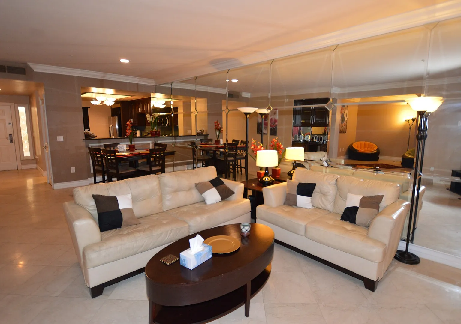 Meridian 2Bdr | 2Bath Luxury Condo w/Den, Valencia floor plan. — Photo 1