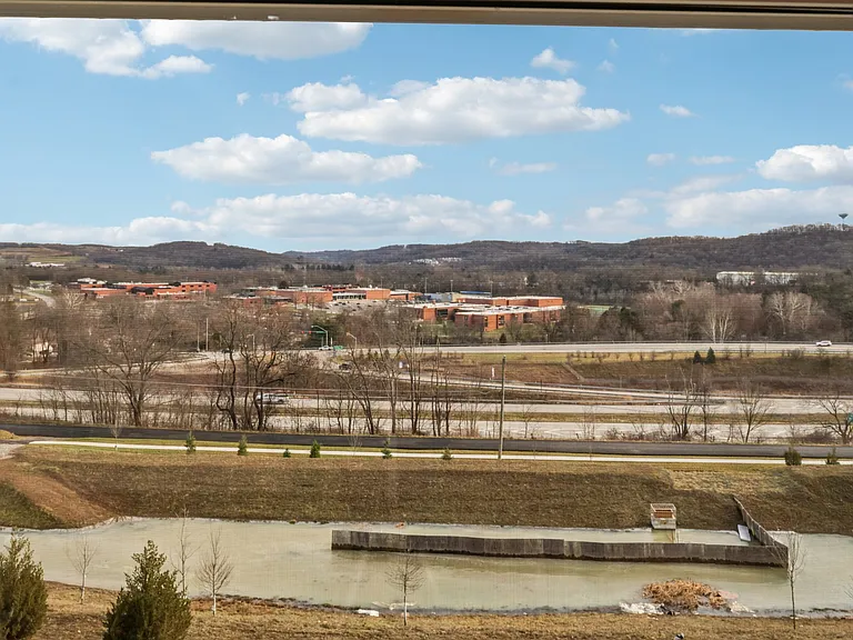 View from walkout basement - pond, community walking trail and Seneca valley school