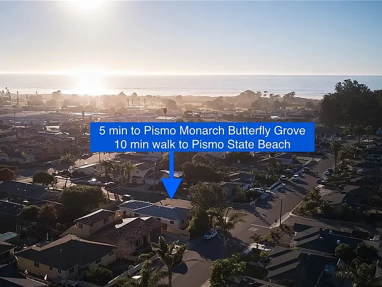 Listen to the ocean waves from your home oasis. A short walk away to the beach.