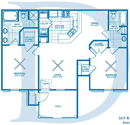Floor plan D