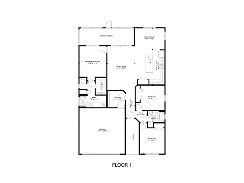 Floor plan CHAPMAN OAK