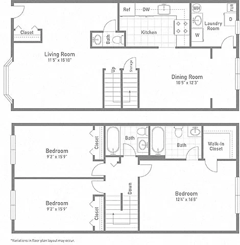 Floor plan Carlysle