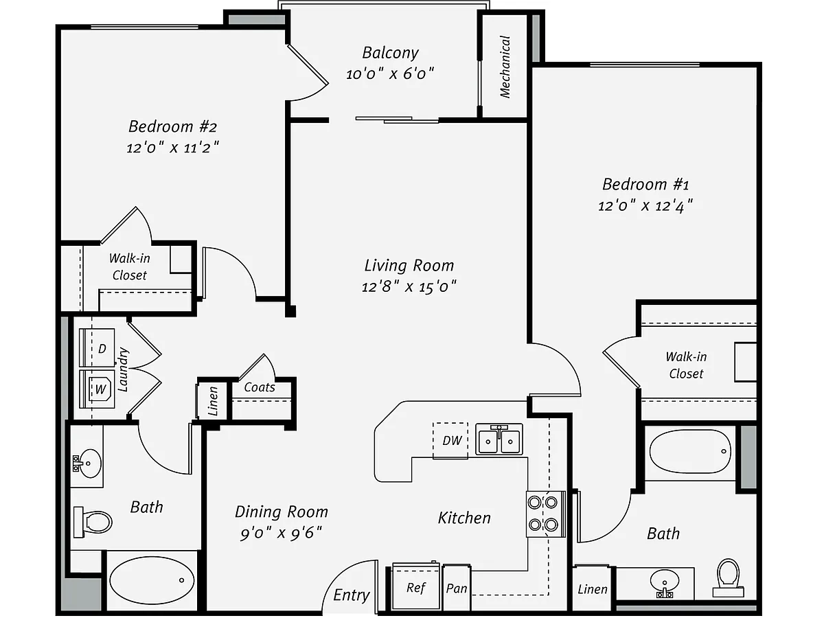 Floor plan B3