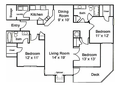 Floor plan C1