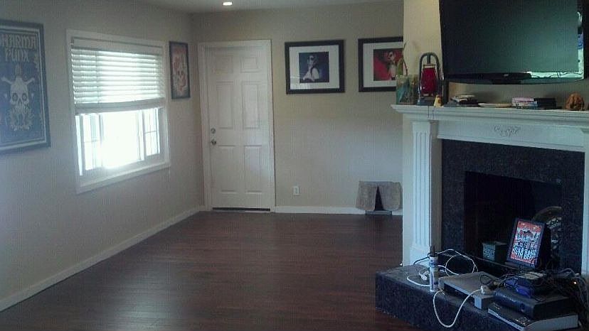 remodeled living room