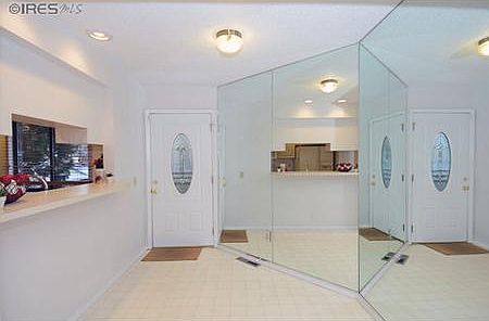 North entry, kitchen bar area.