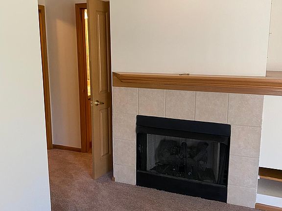 Entry to half bath and laundry