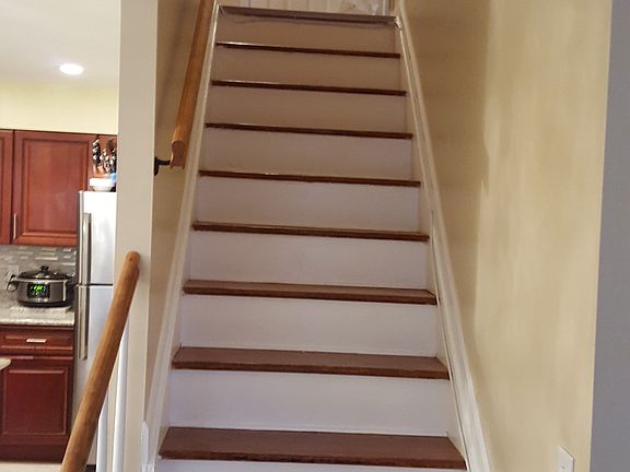 Stairs going to the bedrooms