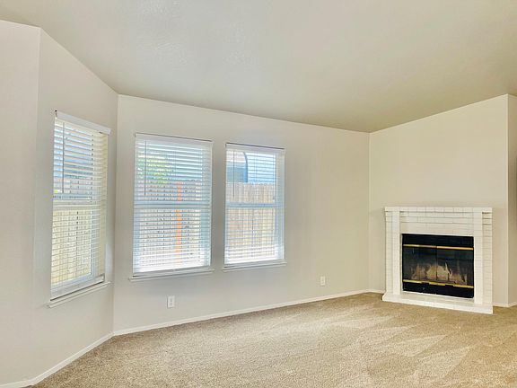 Living Area with Fireplace