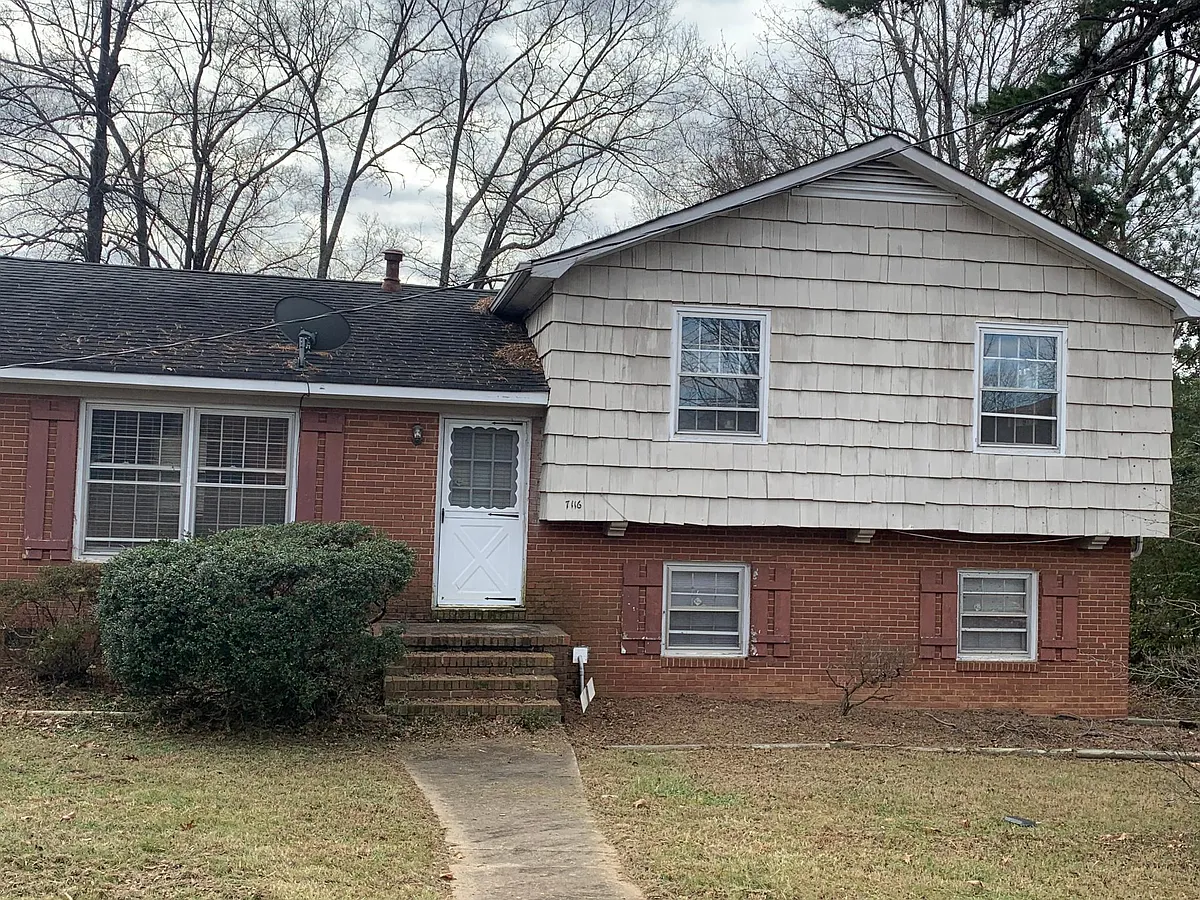 Front of house - 7116 Idlewild Rd