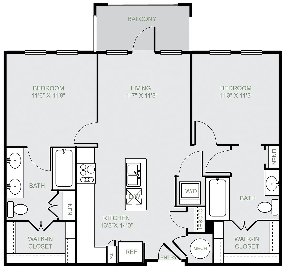 Floor plan B1