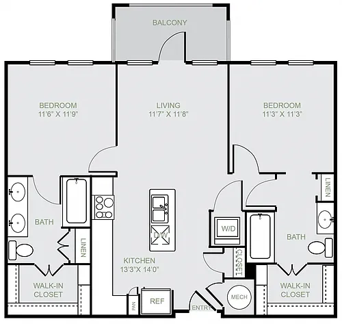 Floor plan B1