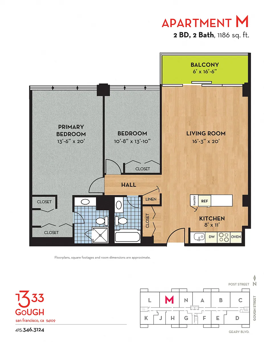 Floor plan M