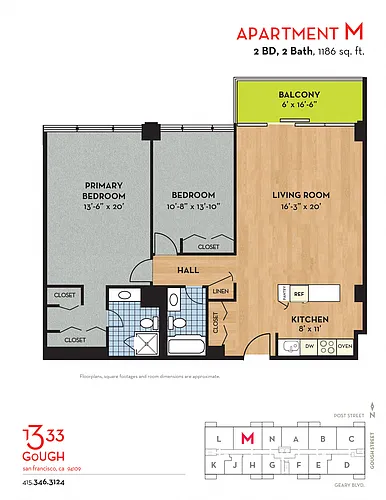 Floor plan M