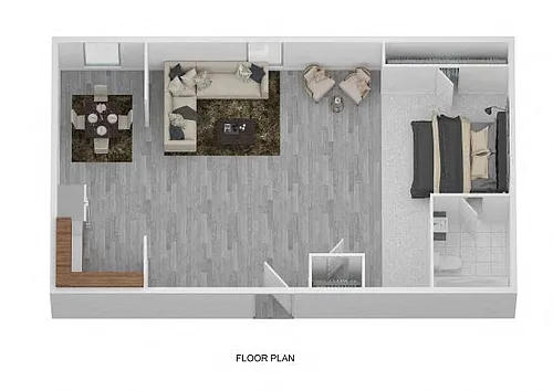 Floor plan Studio