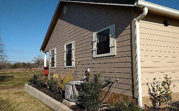 West side of home
