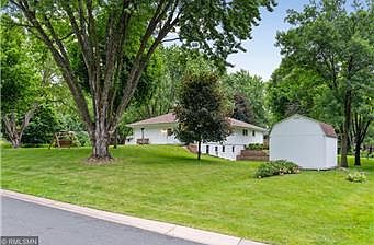 Yard in the summer! Large storage shed
