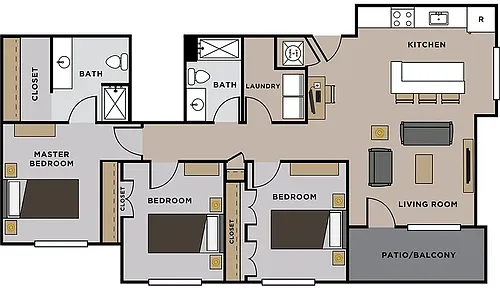 Floor plan 3A