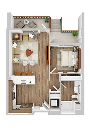 Floor plan The Colton 1A.2
