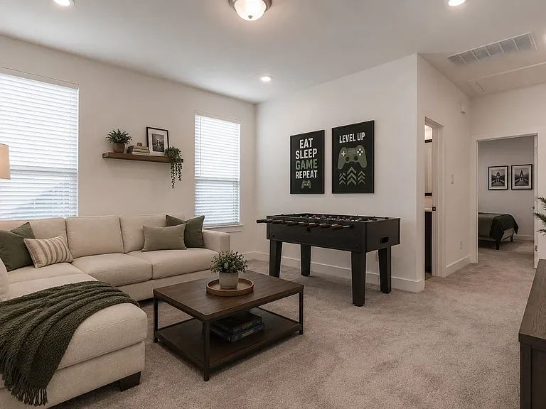 Virtually Stage - Game Room - Upstairs