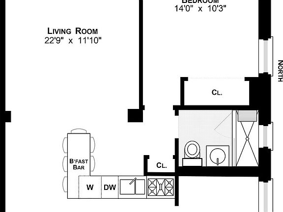 2nd image of 550 Grand St APT H2d