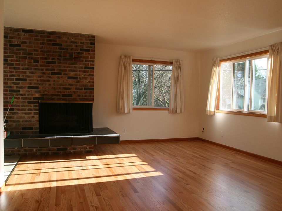 Lovely light, brand new wood floors