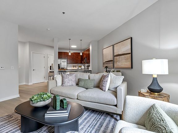 Living Room Space at Avant at the Arboretum Apartments in Lisle, IL 60532