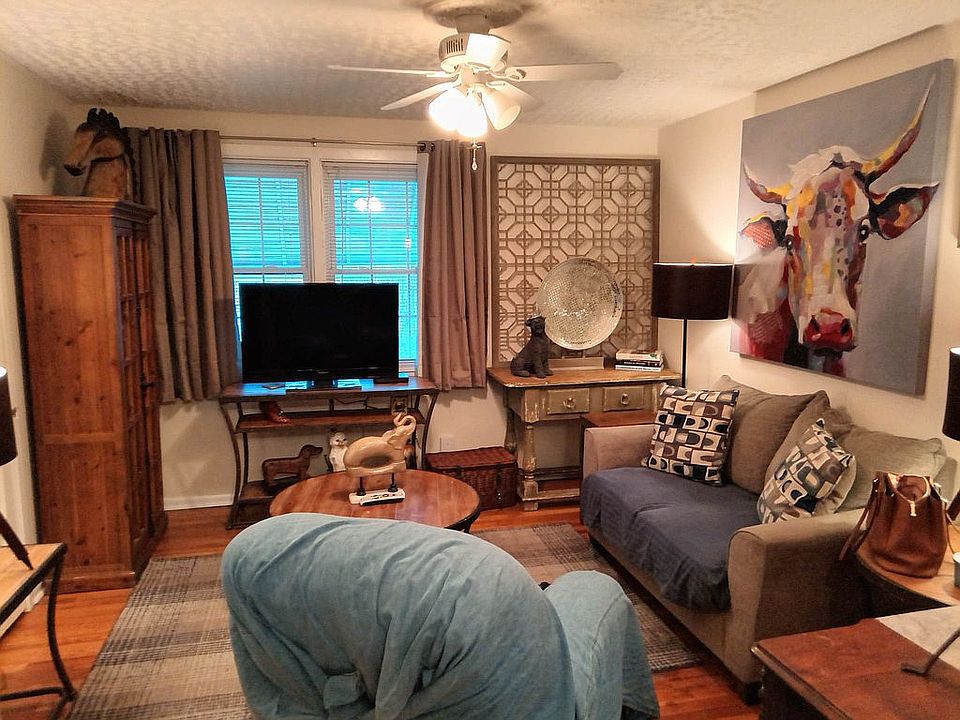 furnished living room