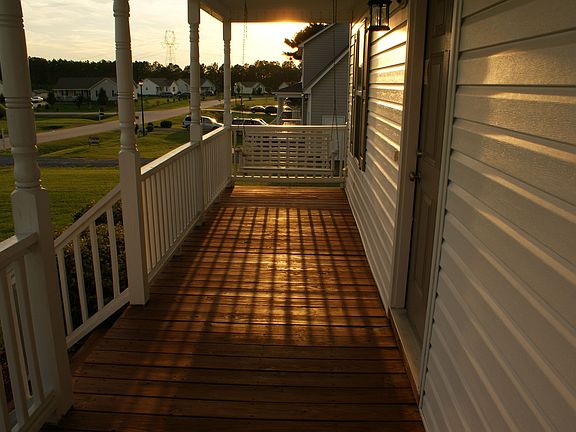 Front Porch and Swing