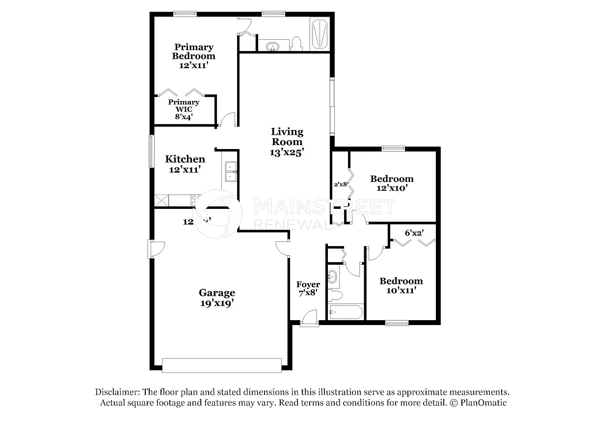 Floor Plan - 7608 Lakeside Woods Dr