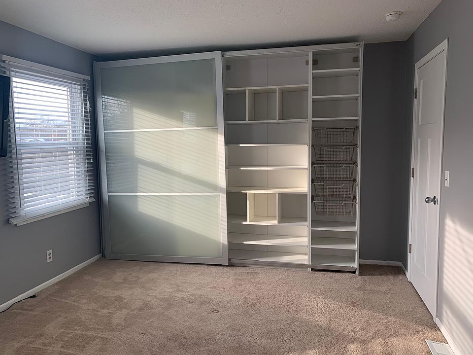 Master Bedroom has lots of closet space.