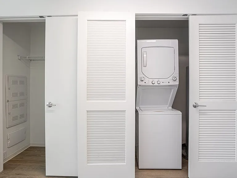 No more trips to the Laundromat as a resident of 1943 Dot Ave!