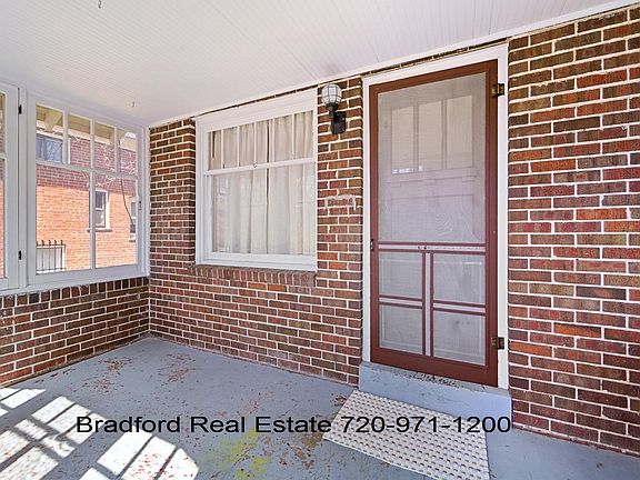 Enclosed front porch