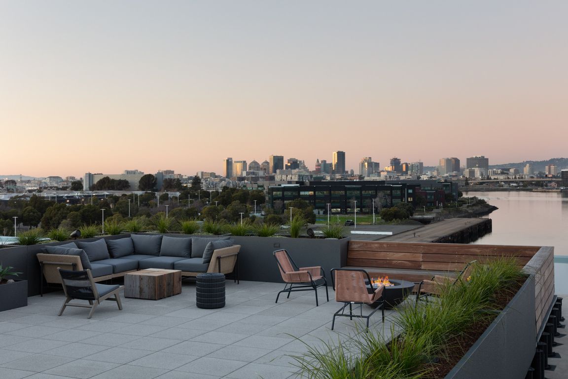 Rooftop view at Star Harbor Apartments & Townhomes in Alameda, CA.