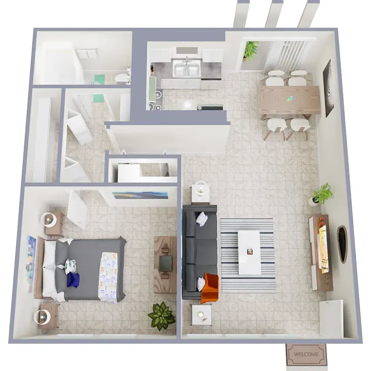 Floor plan A1
