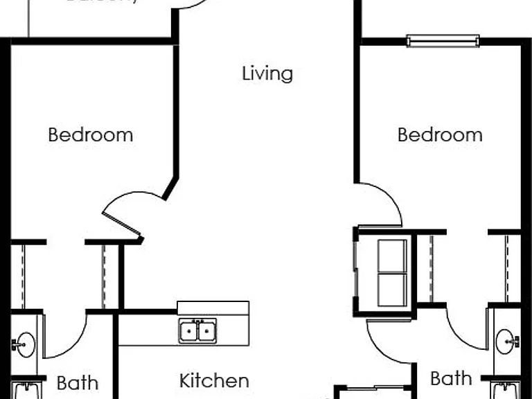 Maple Creek Apartments in South Fargo close to 45th Street — Photo 4