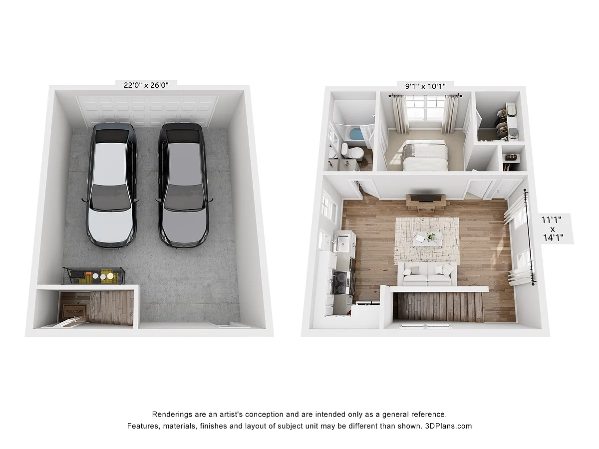 Floor plan DADU