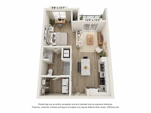 Floor plan The Cord