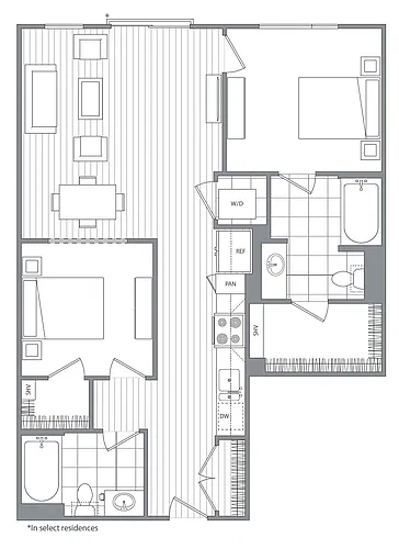 Floor plan H