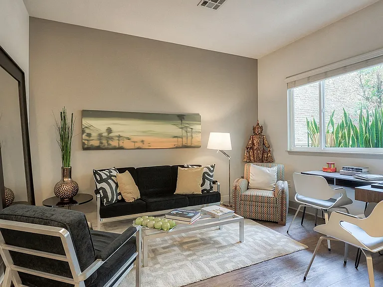 Open-concept floor plans for design flexibility