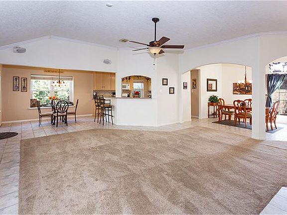 View from the Den looking towards the Breakfast Nook (on the left) and Formal Dining (on the right)