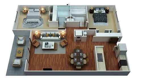 Floor plan B2