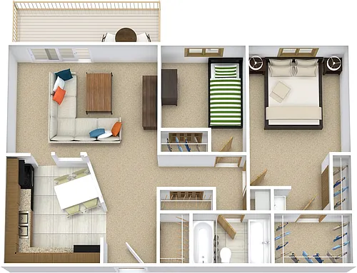 Floor plan Larkin
