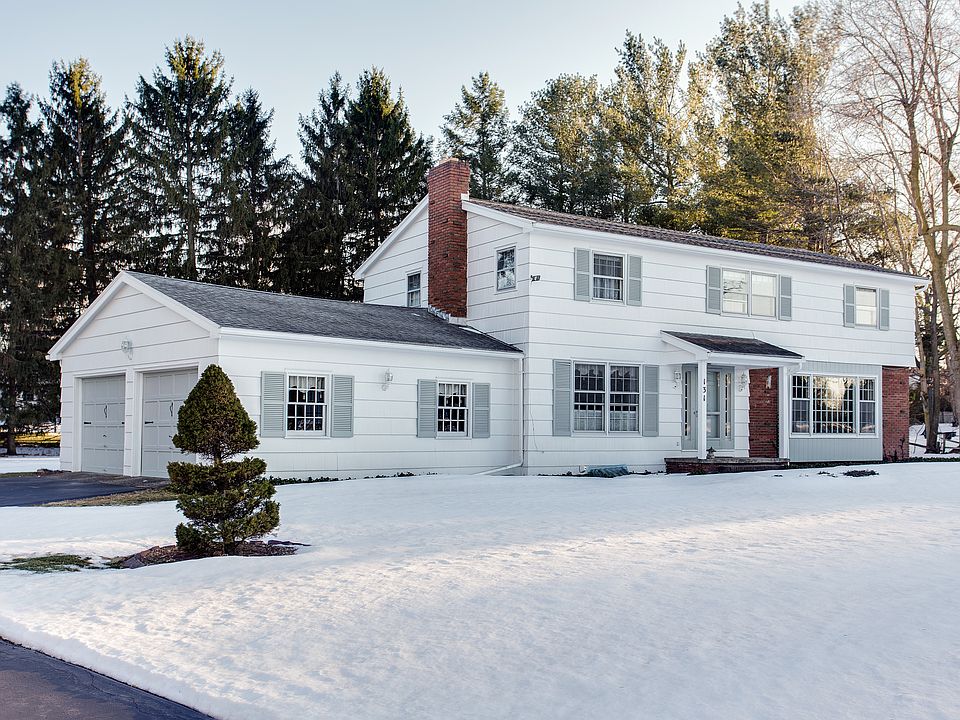 Deep setback from road