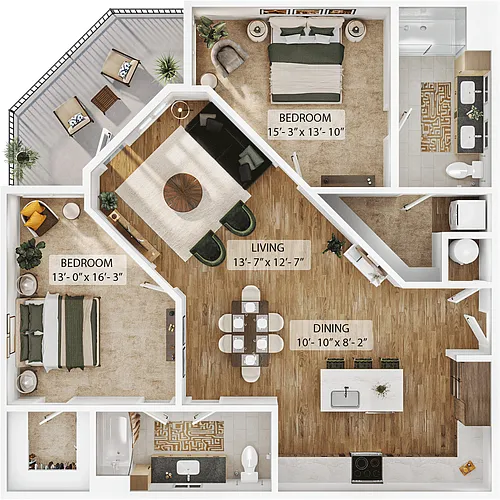 Floor plan B11