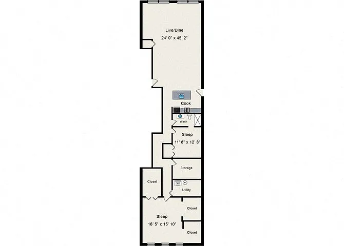 Floor plan B3
